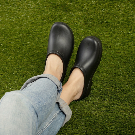 Sloggers Women's Premium Clog in Black