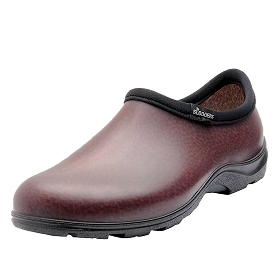Sloggers Men's Original Garden Shoe in Leather Brown