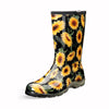 Sloggers Women's Mid-Calf 10" Boot in Black-White Polka Dot