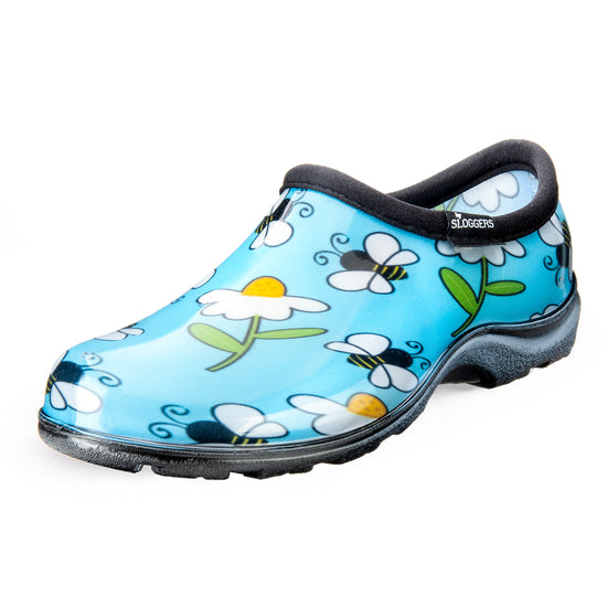 Sloggers Women's Original Garden Shoe in Bee Blue