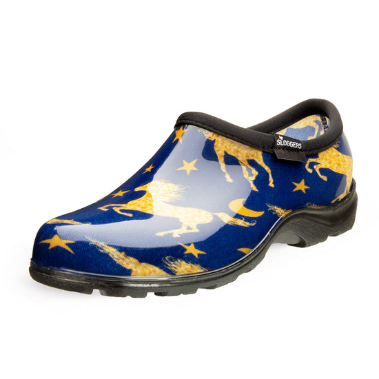 Sloggers Women's Original Garden Shoe in In Fields Black