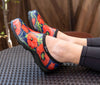 Sloggers Women's Original Garden Shoe in In Fields Black