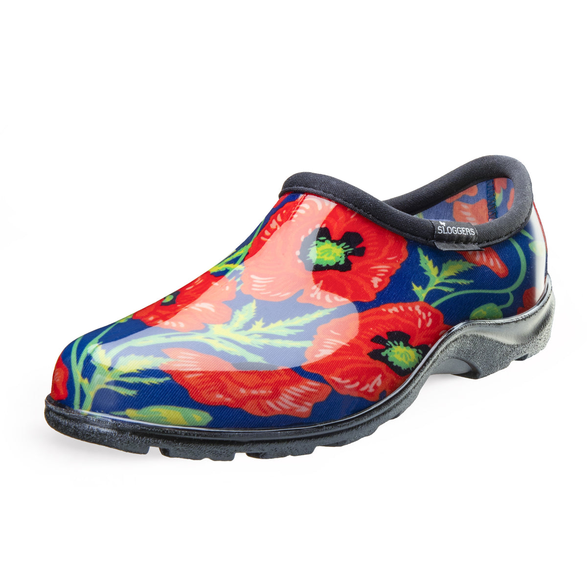 Sloggers Women's Original Garden Shoe in In Fields Black