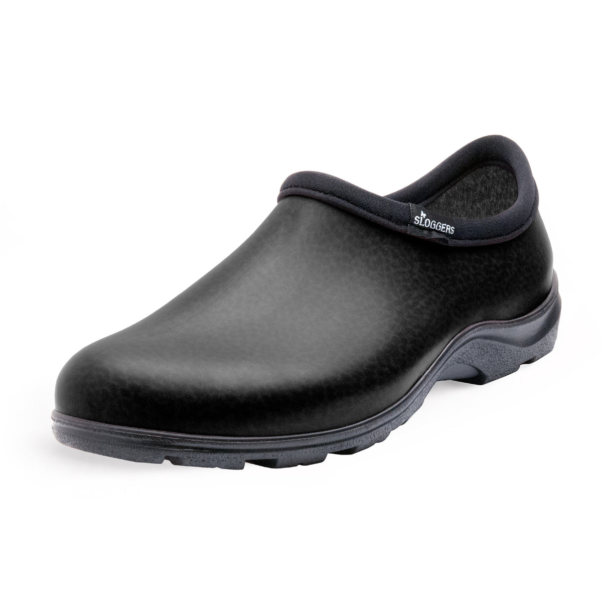 Sloggers Men's Original Garden Shoe in Leather Black