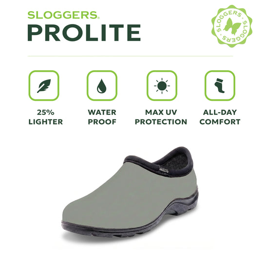 Sloggers Men's ProLite Slip-Ons in Sage