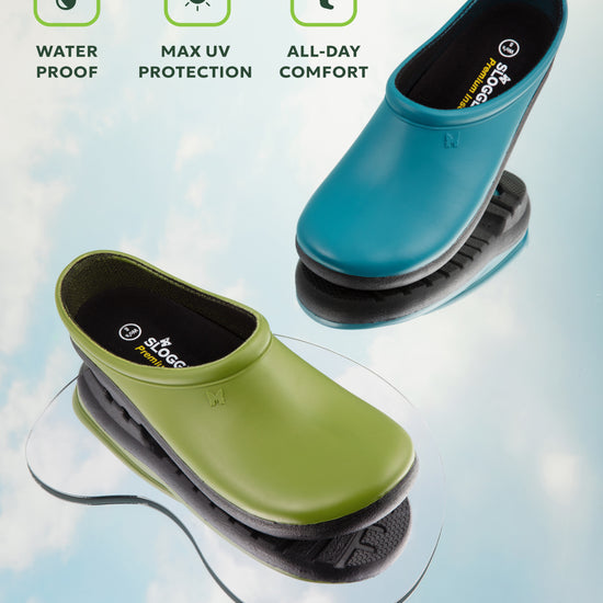 Sloggers Women's Premium Clog in Cactus Green