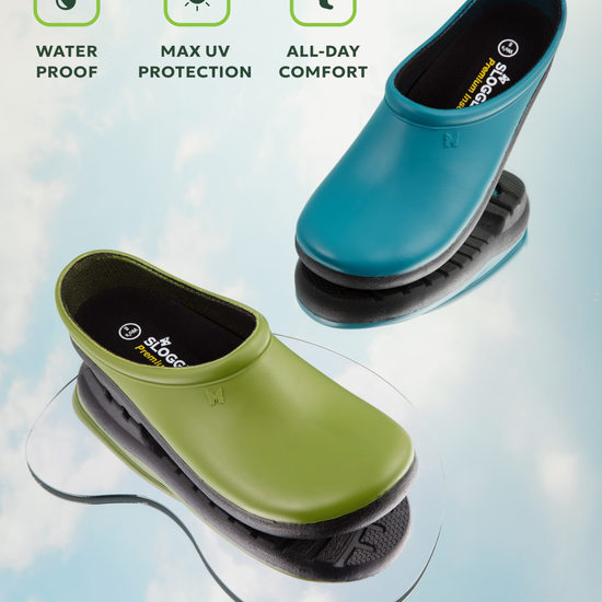 Sloggers Women's Premium Clog in Black