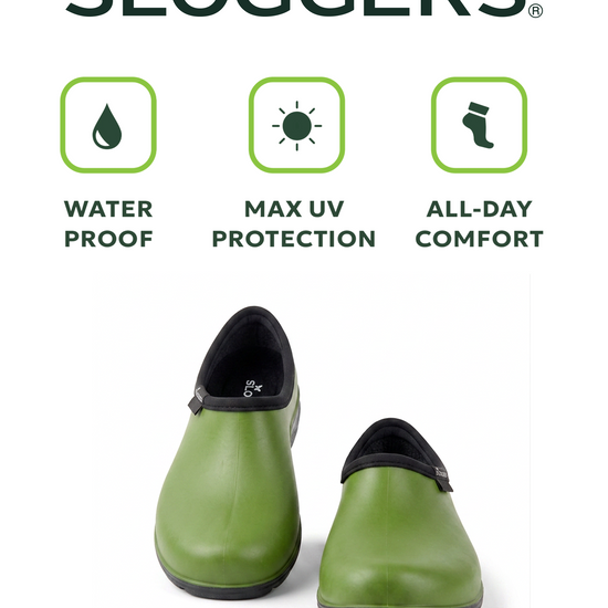 Sloggers Men's Original Garden Shoe in Cactus Green