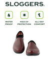 Sloggers Men's Original Garden Shoe in Leather Brown
