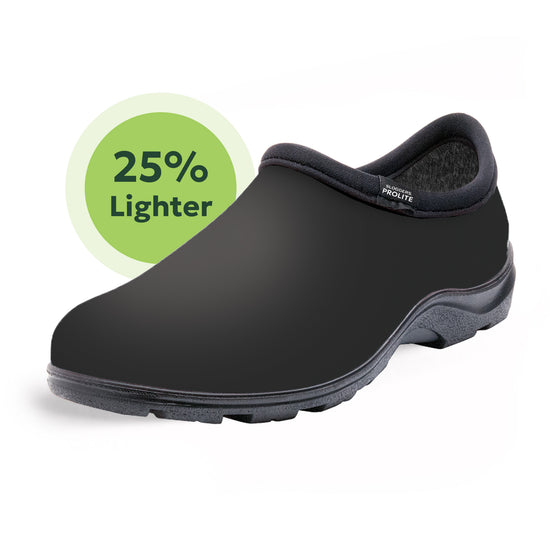 Sloggers Men's ProLite Slip-Ons in Recycled Black